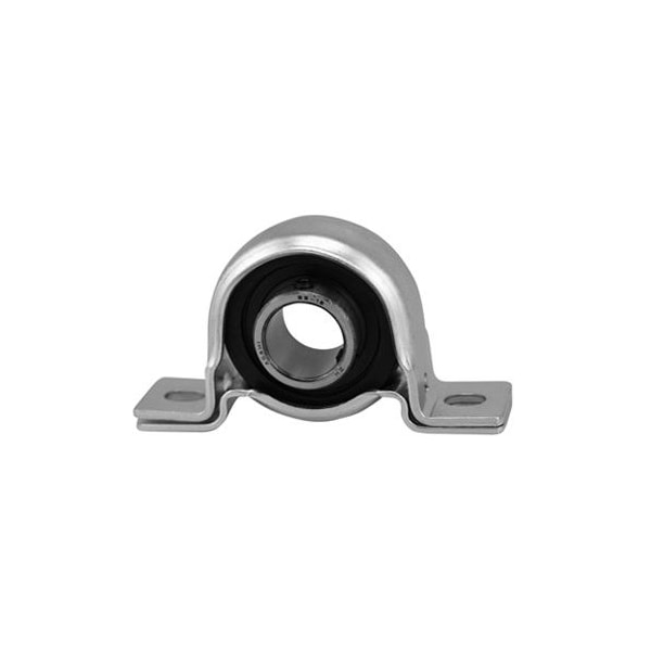 SINGLE ROW BALL BEARING - 1 IN. NARROW SET SCREW PRESSED STEEL PLW BLK/RUB CUSH